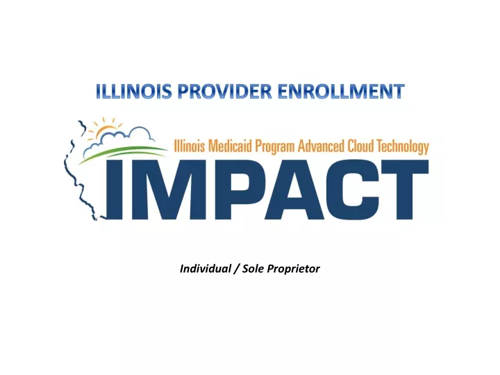 illinois provider enrollment