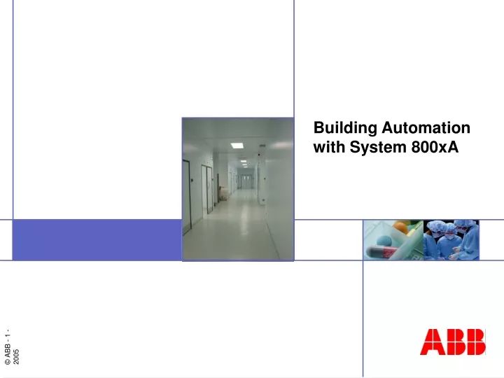 building automation with system 800xa