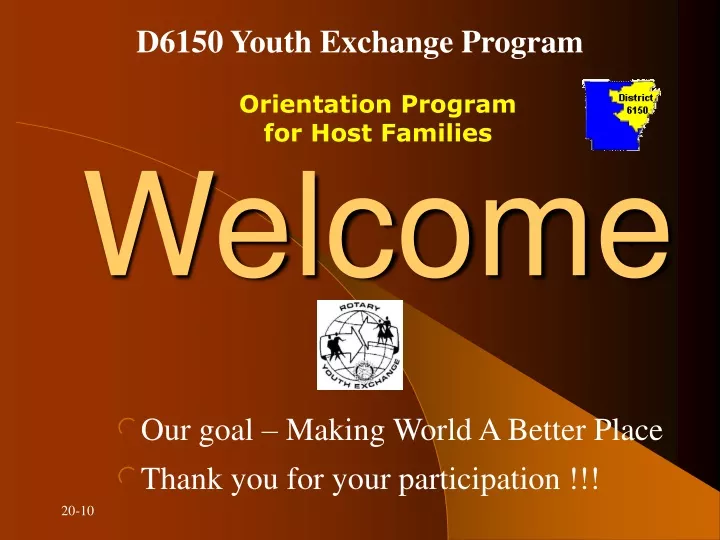 orientation program for host families