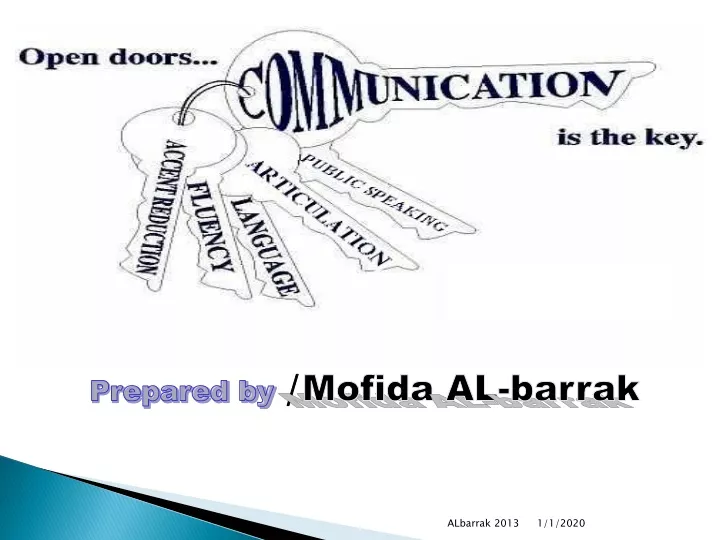 prepared by mofida al barrak