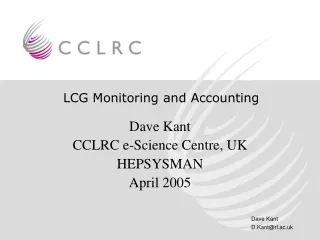 LCG Monitoring and Accounting