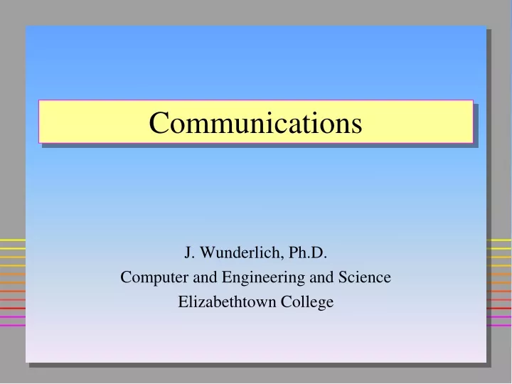 communications