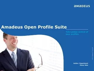 Amadeus Open Profile Suite
