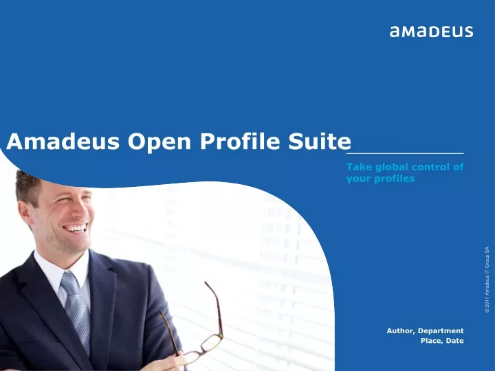 amadeus open profile suite