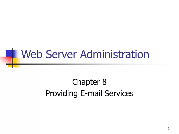 web server administration