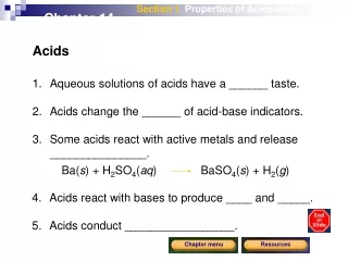 Acids