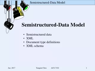 Semistructured-Data Model