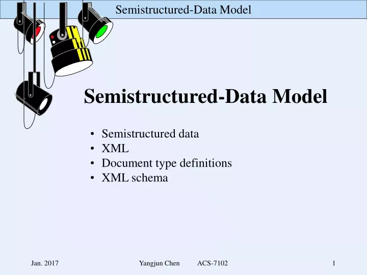 semistructured data model