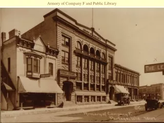 Armory of Company F and Public Library