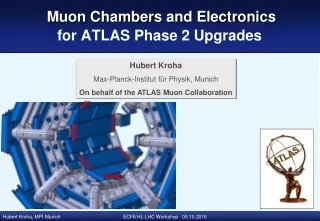 Muon Chamber s  and Electronics                                       for ATLAS Phase 2 Upgrades