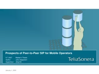 Prospects of Peer-to-Peer SIP for Mobile Operators