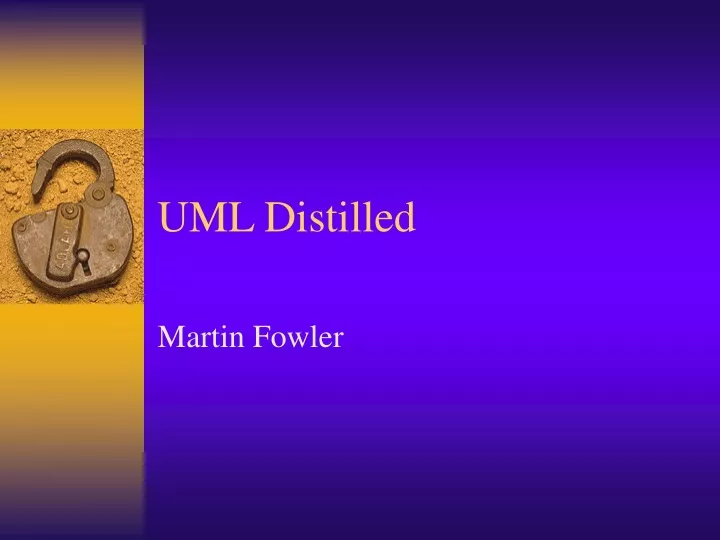 uml distilled