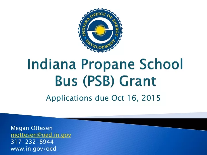indiana propane school bus psb grant