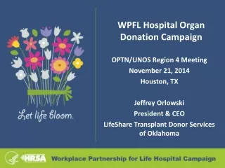 WPFL Hospital Organ Donation Campaign