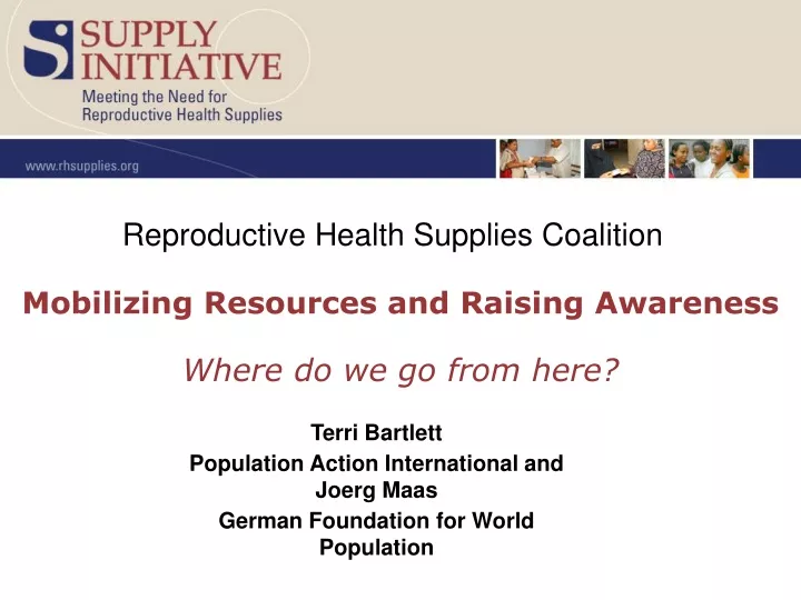 mobilizing resources and raising awareness where do we go from here