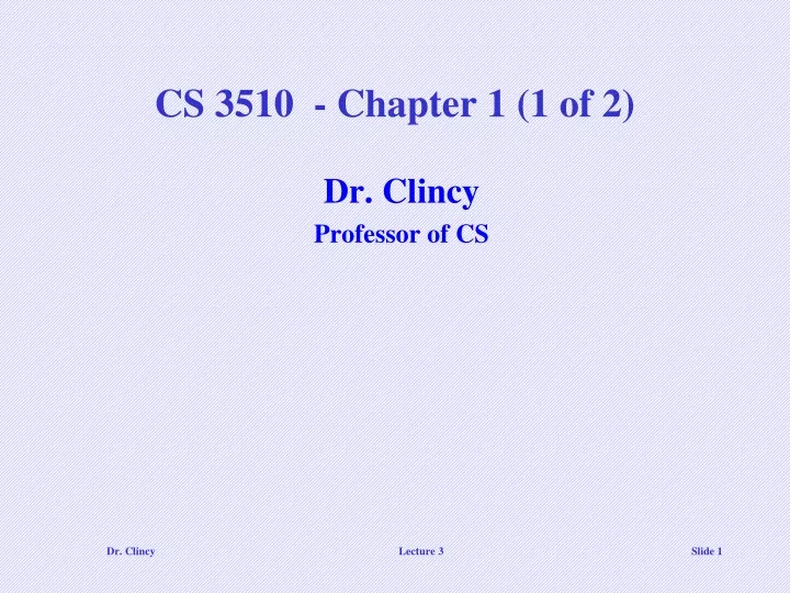 cs 3510 chapter 1 1 of 2