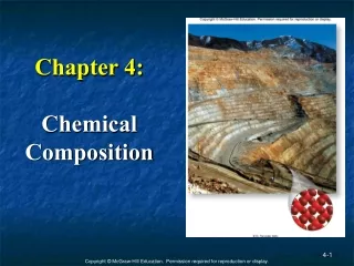 Chapter 4: Chemical Composition