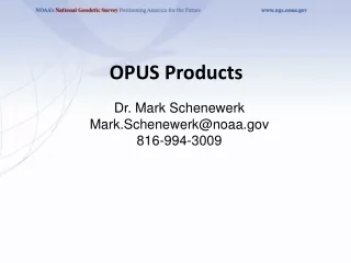 OPUS Products