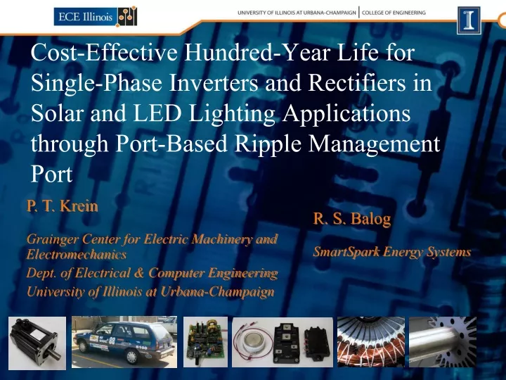 cost effective hundred year life for single phase