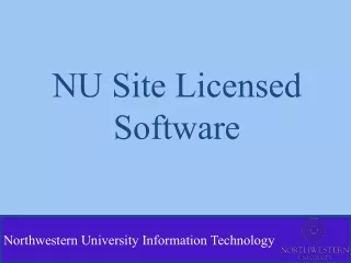Northwestern University Information Technology
