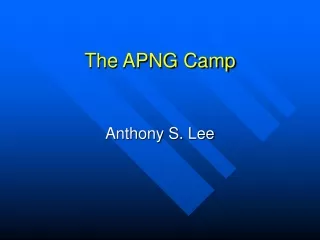 The APNG Camp