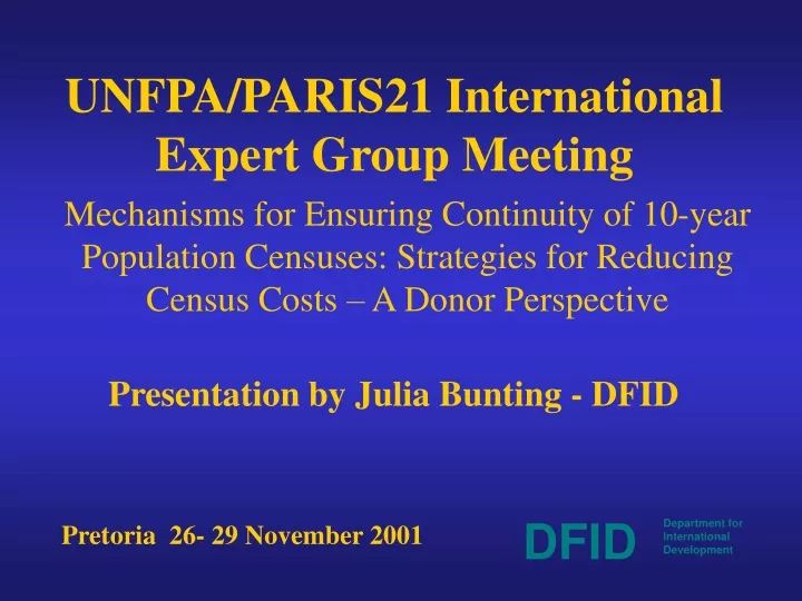 unfpa paris21 international expert group meeting