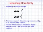 heisenberg principle chemistry