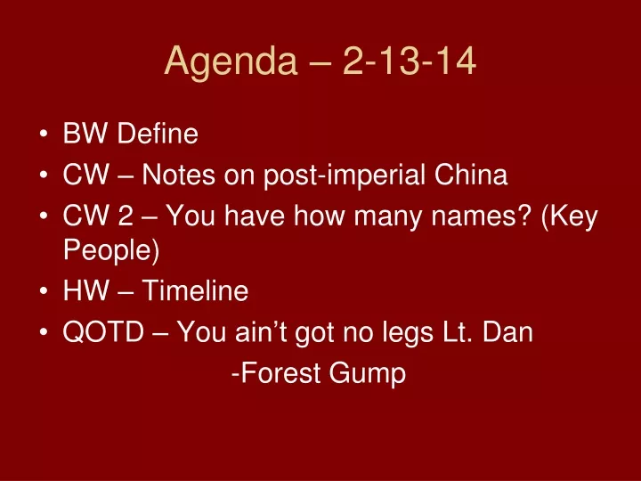 agenda 2 13 14