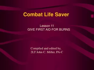 Combat Life Saver