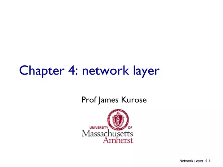 chapter 4 network layer