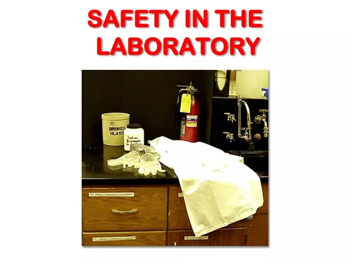 safety in the laboratory
