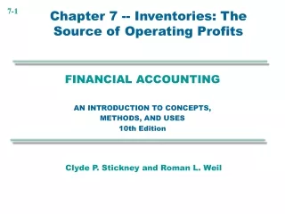FINANCIAL ACCOUNTING AN INTRODUCTION TO CONCEPTS, METHODS, AND USES 10th Edition