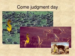 Come judgment day