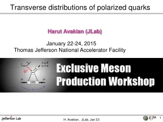 Transverse distributions of polarized quarks