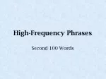 High-Frequency Phrases - slide 1