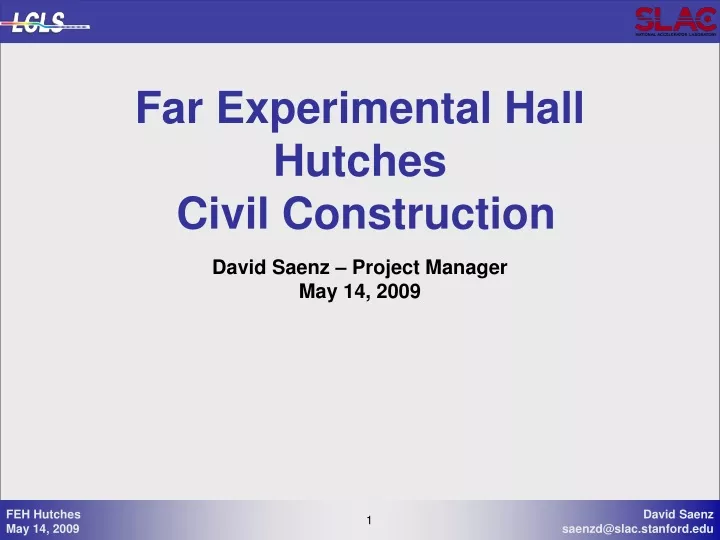 far experimental hall hutches civil construction