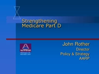 Strengthening Medicare Part D