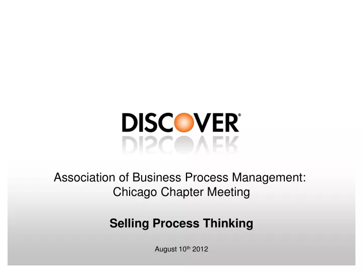 association of business process management