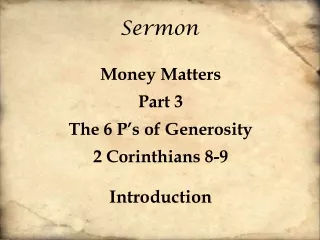 Sermon