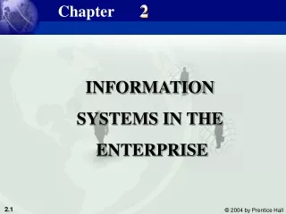 INFORMATION  SYSTEMS IN THE  ENTERPRISE