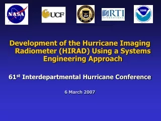 Development of the Hurricane Imaging Radiometer (HIRAD) Using a Systems Engineering Approach