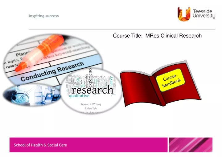 course title mres clinical research