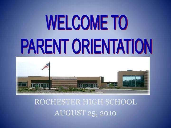 rochester high school august 25 2010