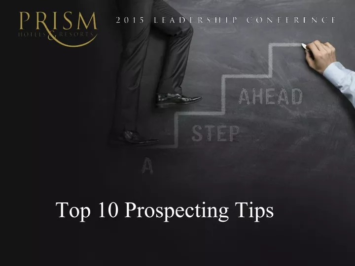 top 10 prospecting tips