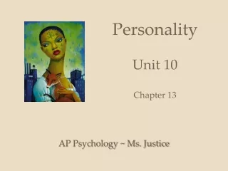 Personality Unit 10 Chapter 13