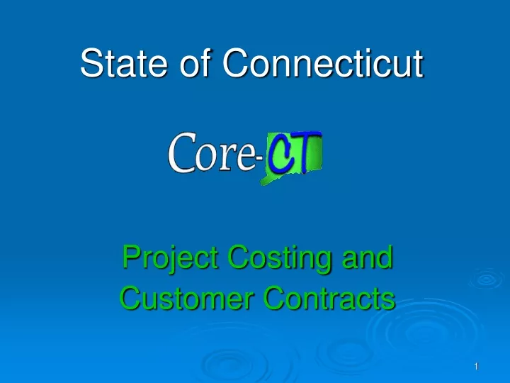 state of connecticut