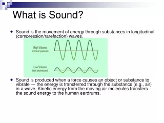 What is Sound?