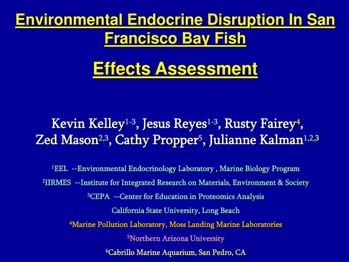 environmental endocrine disruption