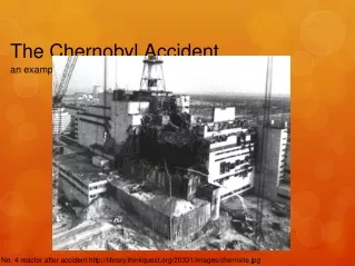 The Chernobyl Accident an example of transboundary pollution