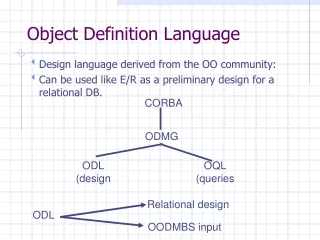 Object Definition Language